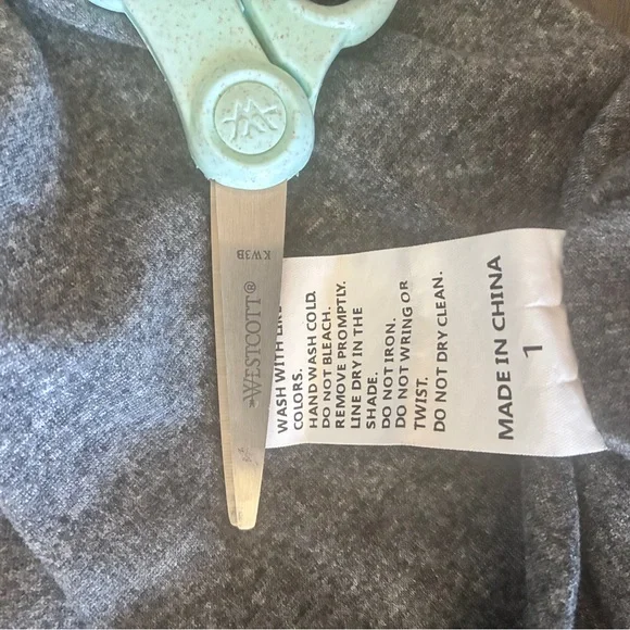 Vintage Coors Cowboy Graphic Tee Charcoal Gray T-Shirt Size M - Picture 9 of 10